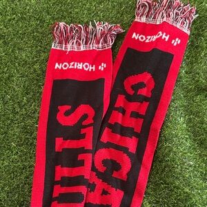 Chicago Bulls Red and Black scarf